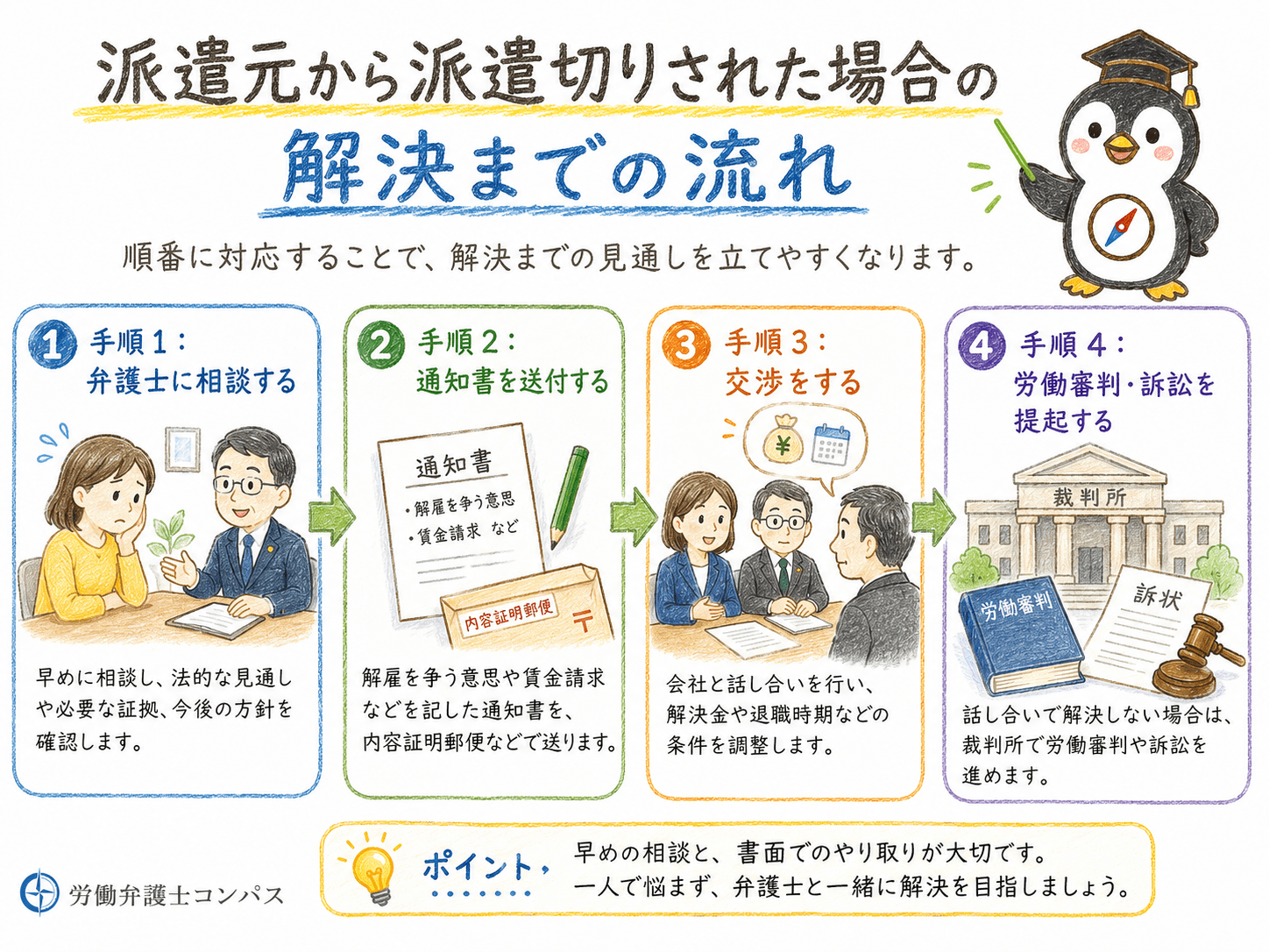 ２章　派遣元から派遣切りされたら｜解雇・雇い止めへの対処法